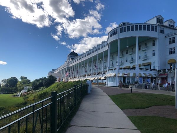 Mackinac Island's Grand Hotel has a 'Secret Garden' that's a