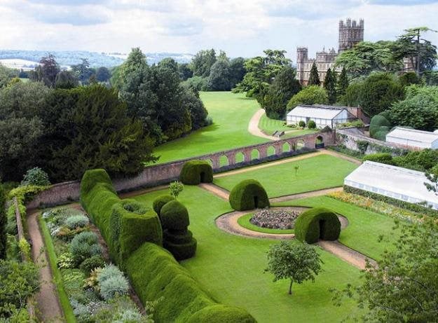 The Gardens Of Downton Abbey Garden Design