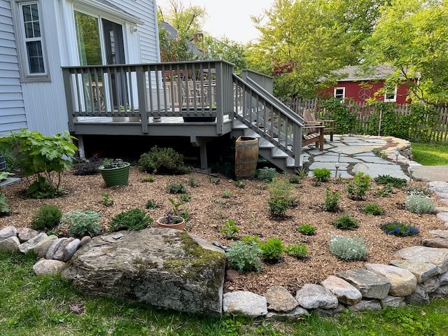 Planting Bed Off Of Deck
Garden Design
Calimesa, CA